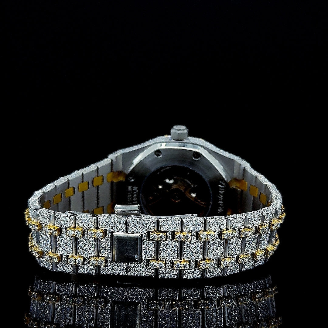 Best Moissanite AP Watch Caseback View