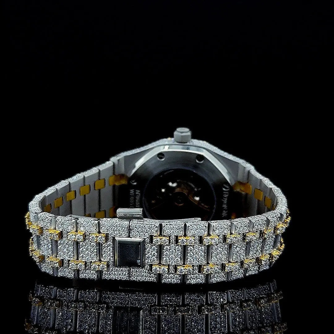 Best Moissanite AP Watch Caseback View