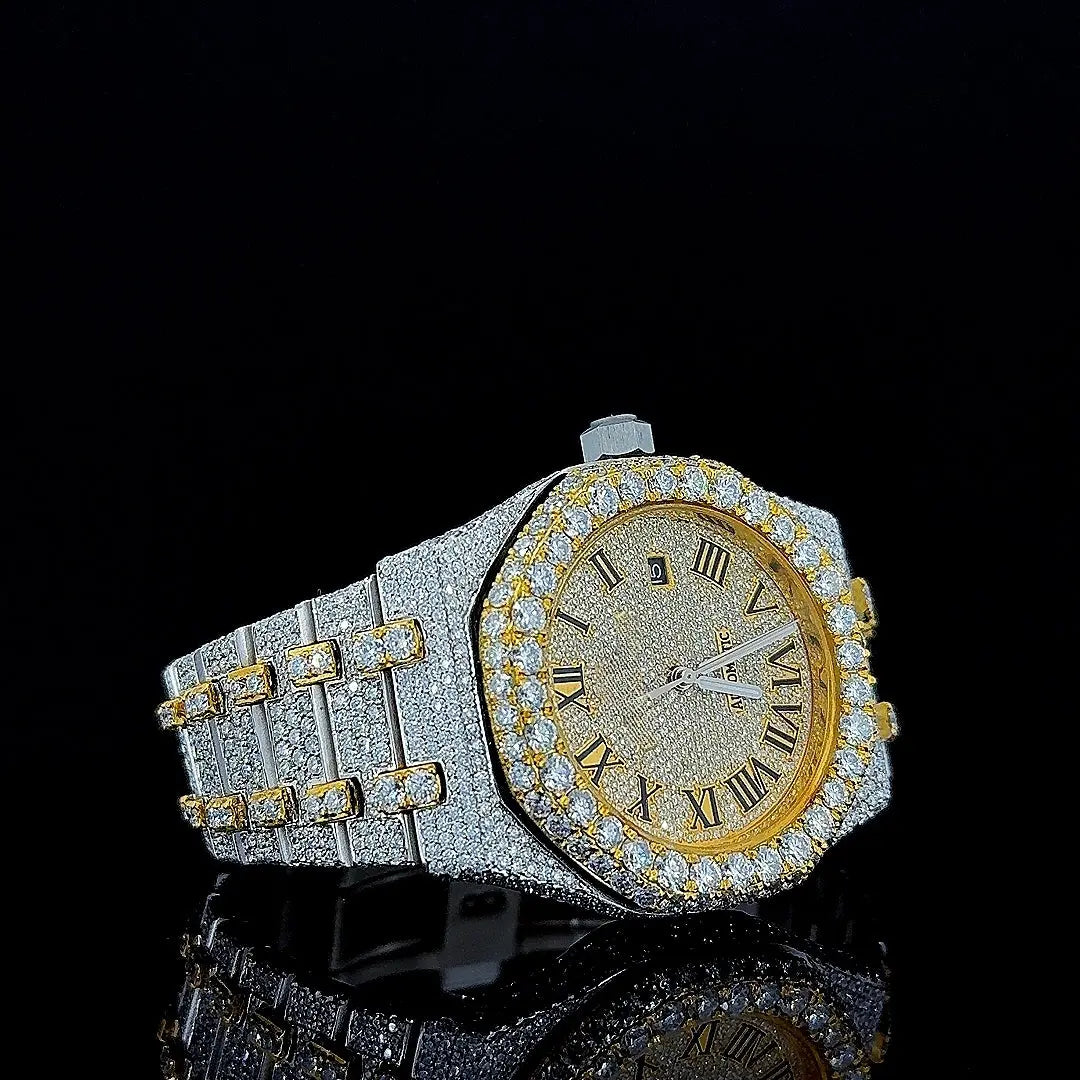 Best Moissanite AP Watch Right Profile View