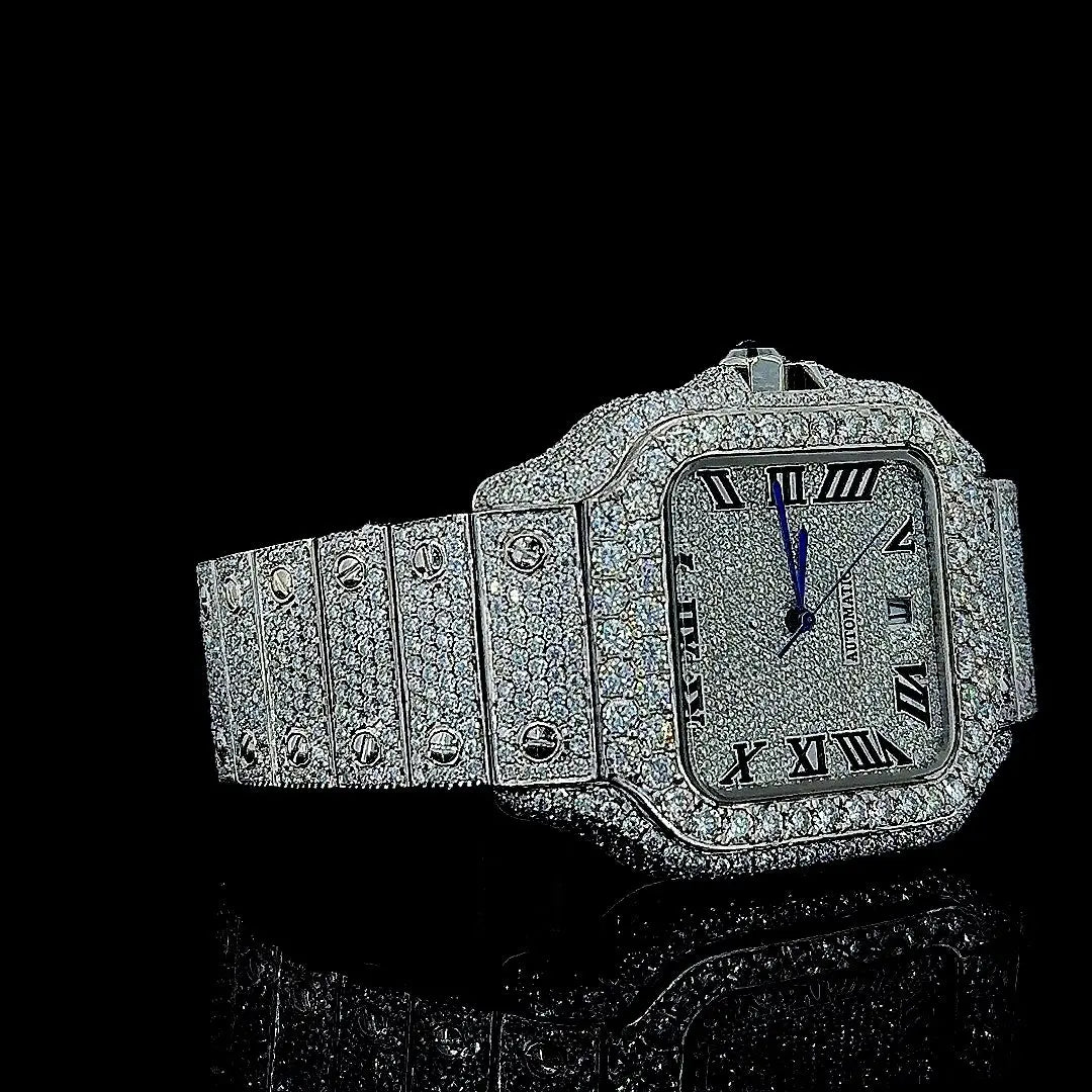 Cartier Moissanite Watch Right Profile View