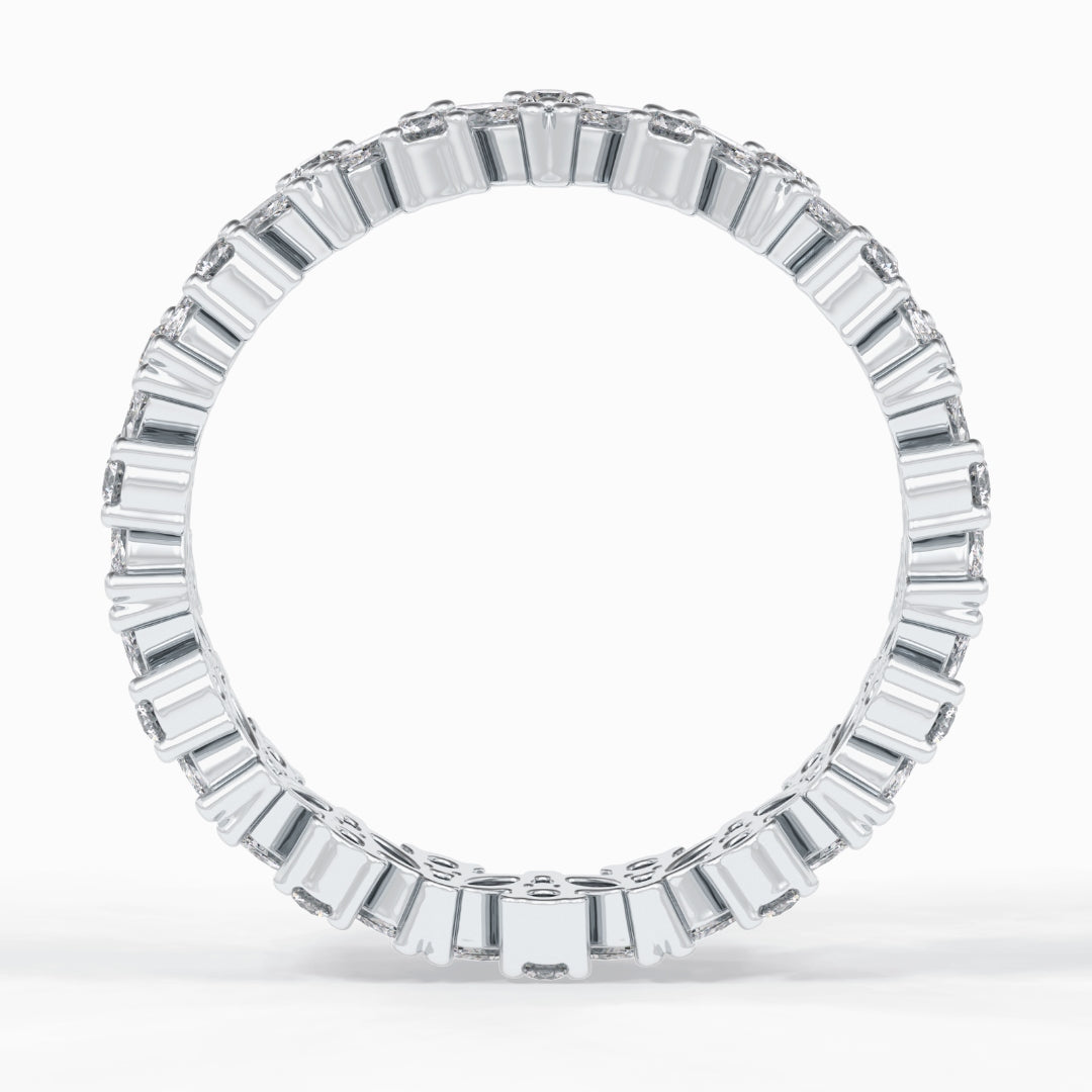 Moissanite 3.50 CT Round Cut Diamond Special Band