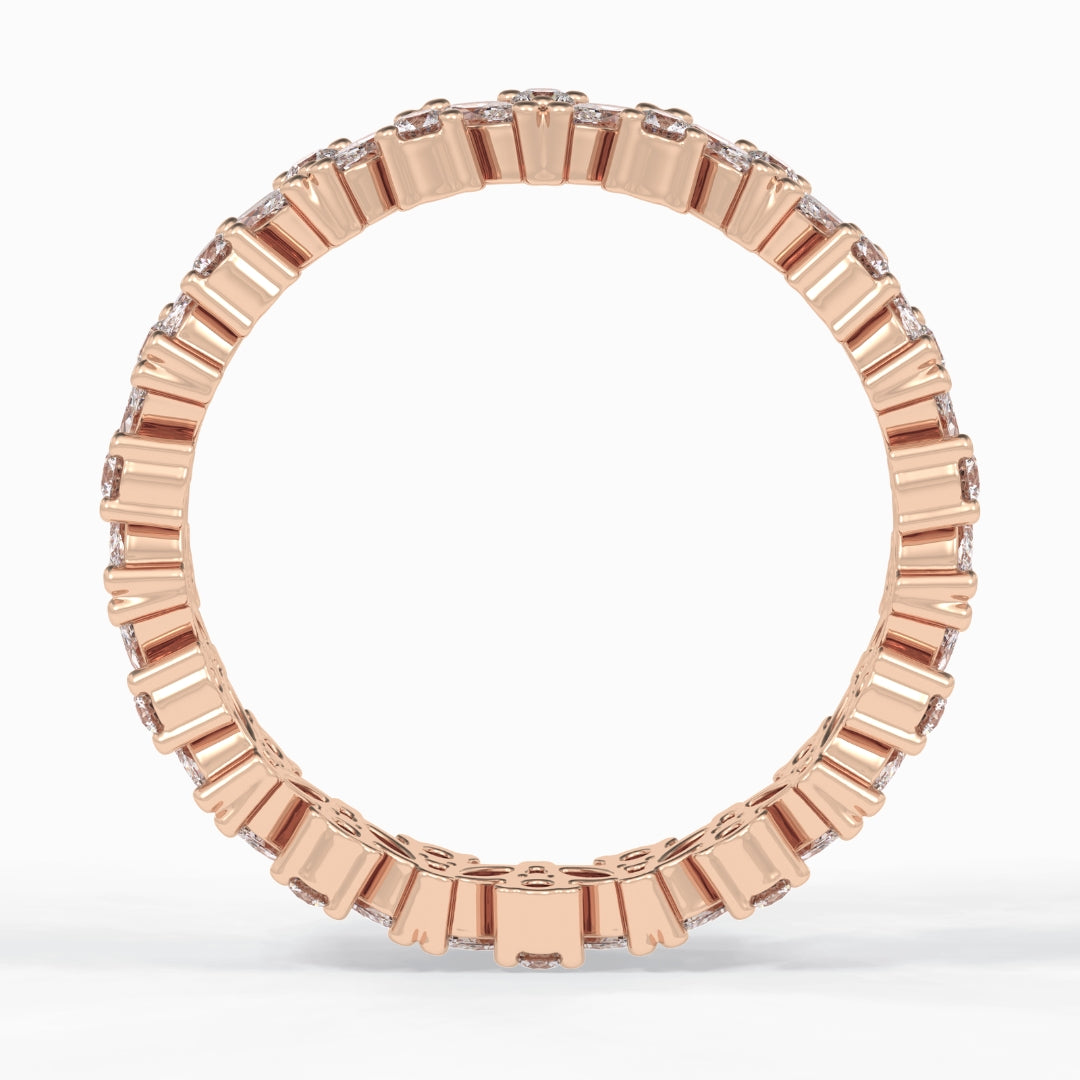 Moissanite 3.50 CT Round Cut Diamond Special Band