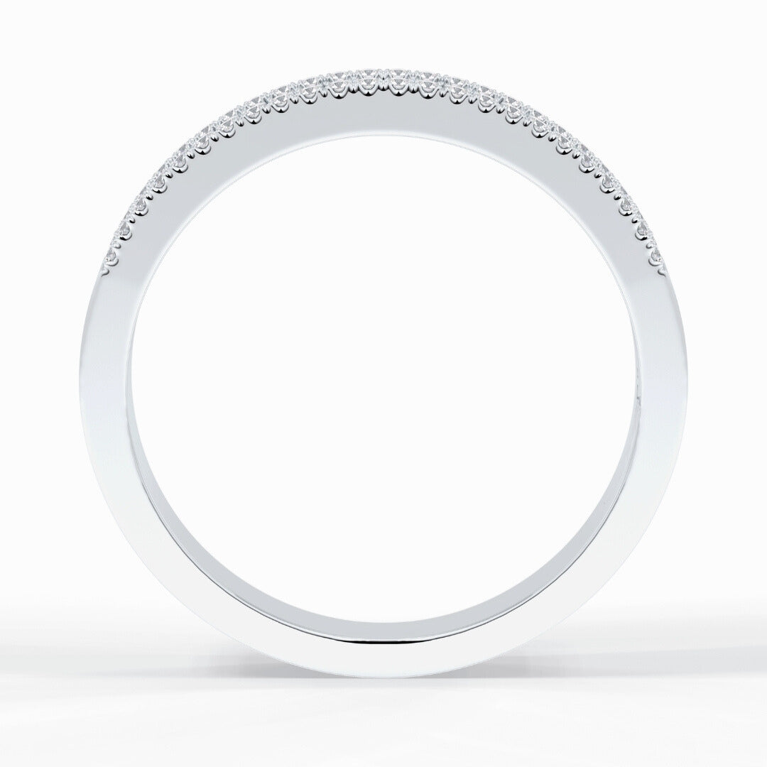 Moissanite 2.22 CT Round Cut Diamond Mother's Day Special Band
