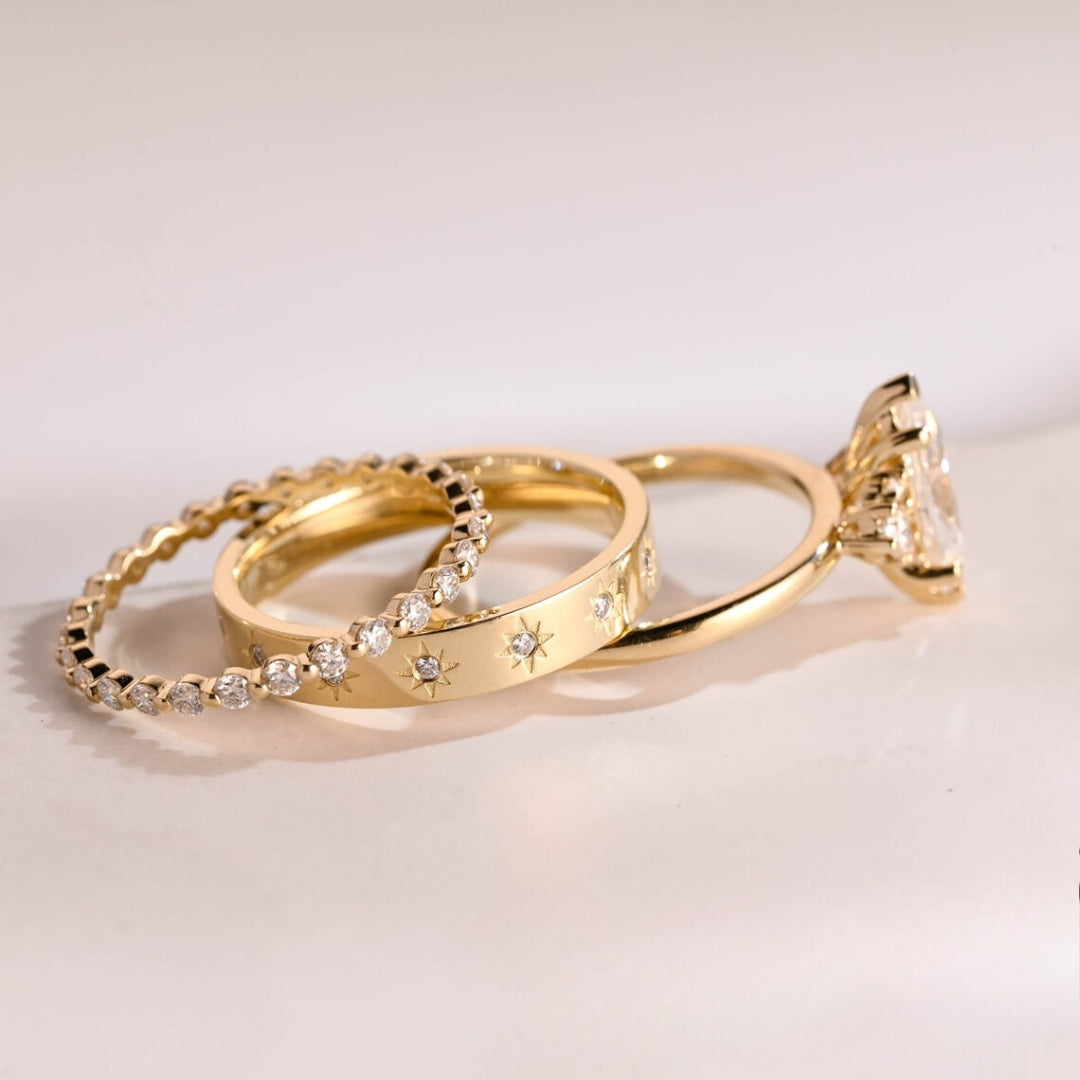 Elaborate Marquise Cut Diamond Engagement Ring