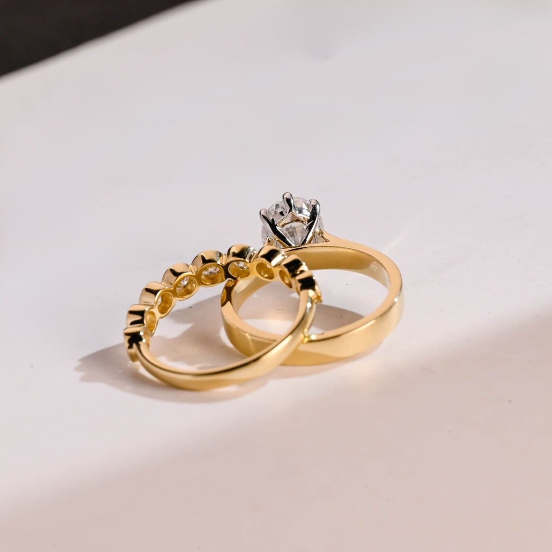 Blazing Oval Cut Diamond Handmade Ring