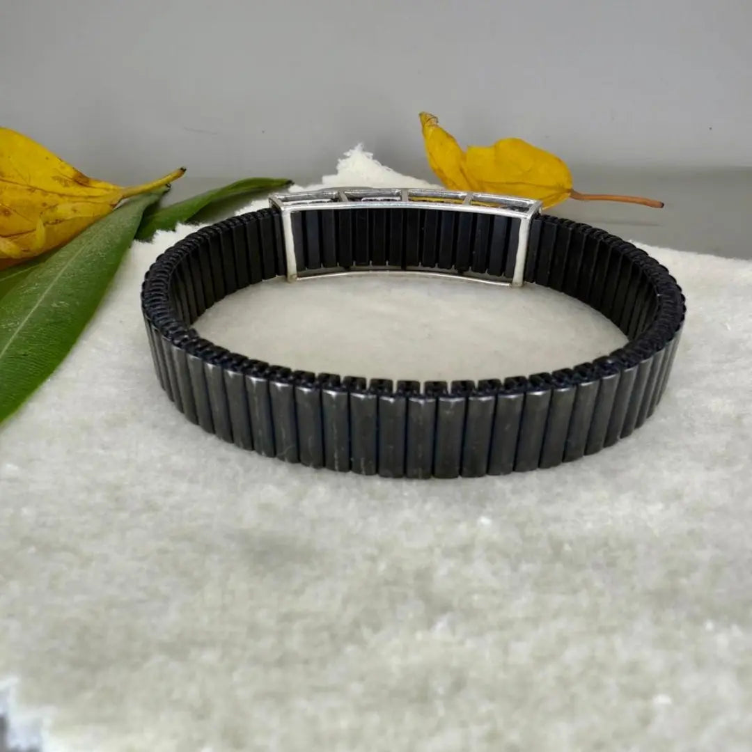 Moissanite Diamond 2.55 CT Men's Moissanite Bracelet with Modern Fashion Jewel Carts