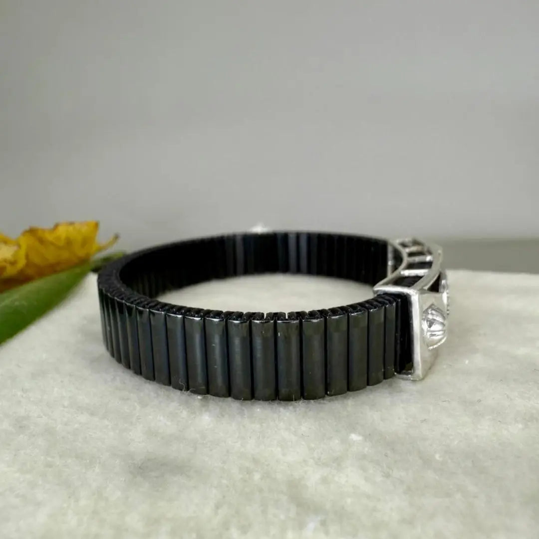 Moissanite Diamond 2.55 CT Men's Moissanite Bracelet with Modern Fashion Jewel Carts