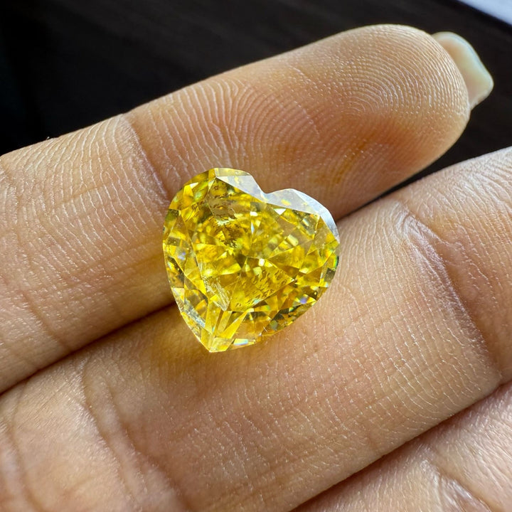 Moissanite 1.00 CT Heart Loose Diamond