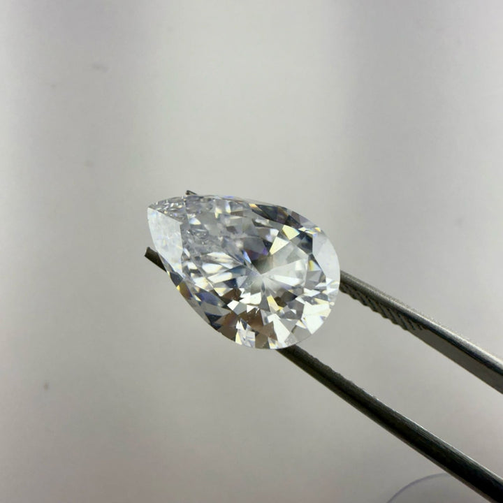 Moissanite 1.00 CT White Pear Loose Diamond
