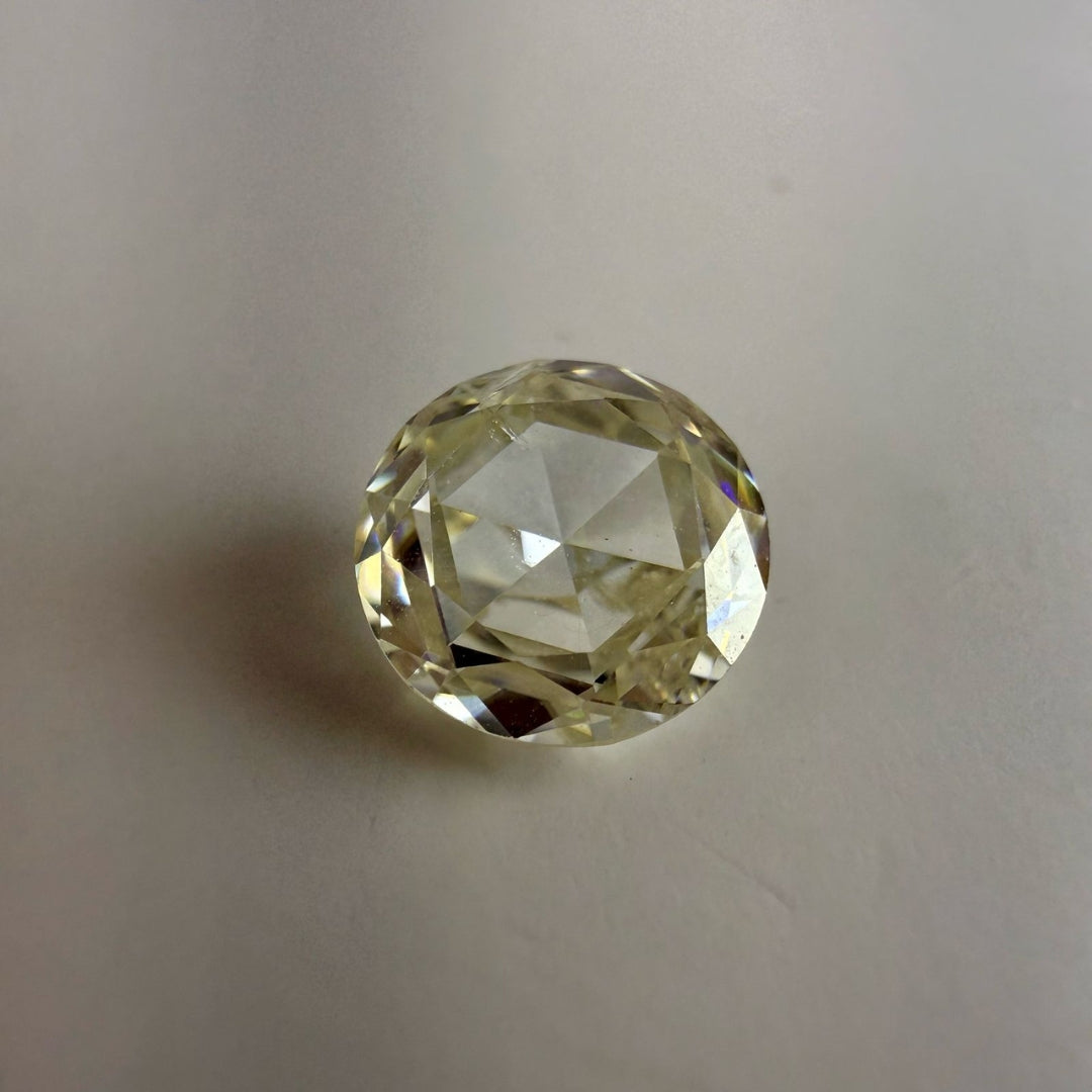 Moissanite 1.00 CT Rose Cut Loose Diamond