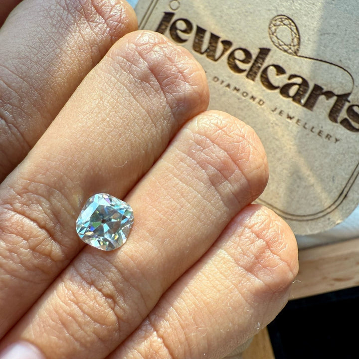 Moissanite 2.59 CT Cushion Loose Diamond