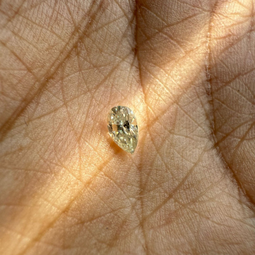 Moissanite 0.82 CT Pear Loose Diamond