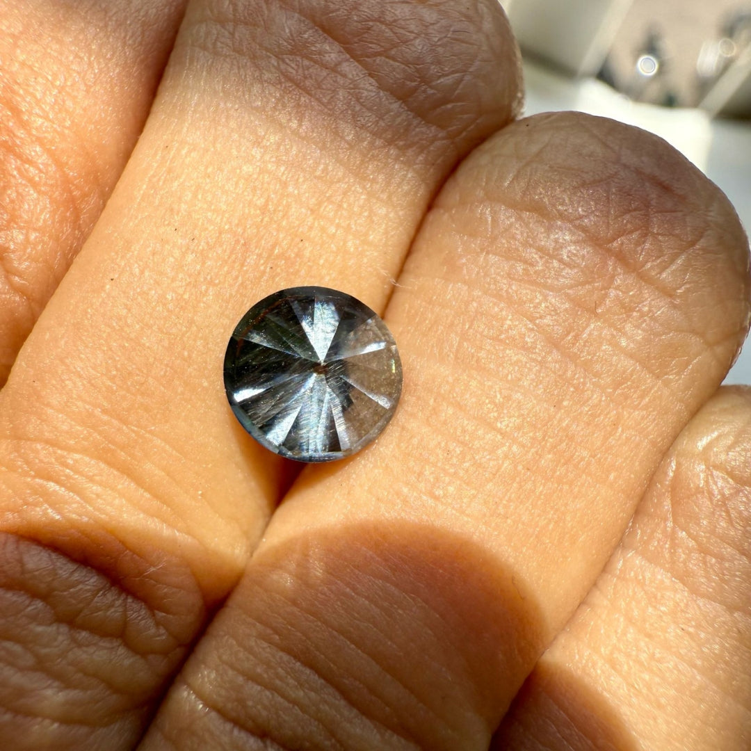 Moissanite 1.96 CT Round Loose Diamond