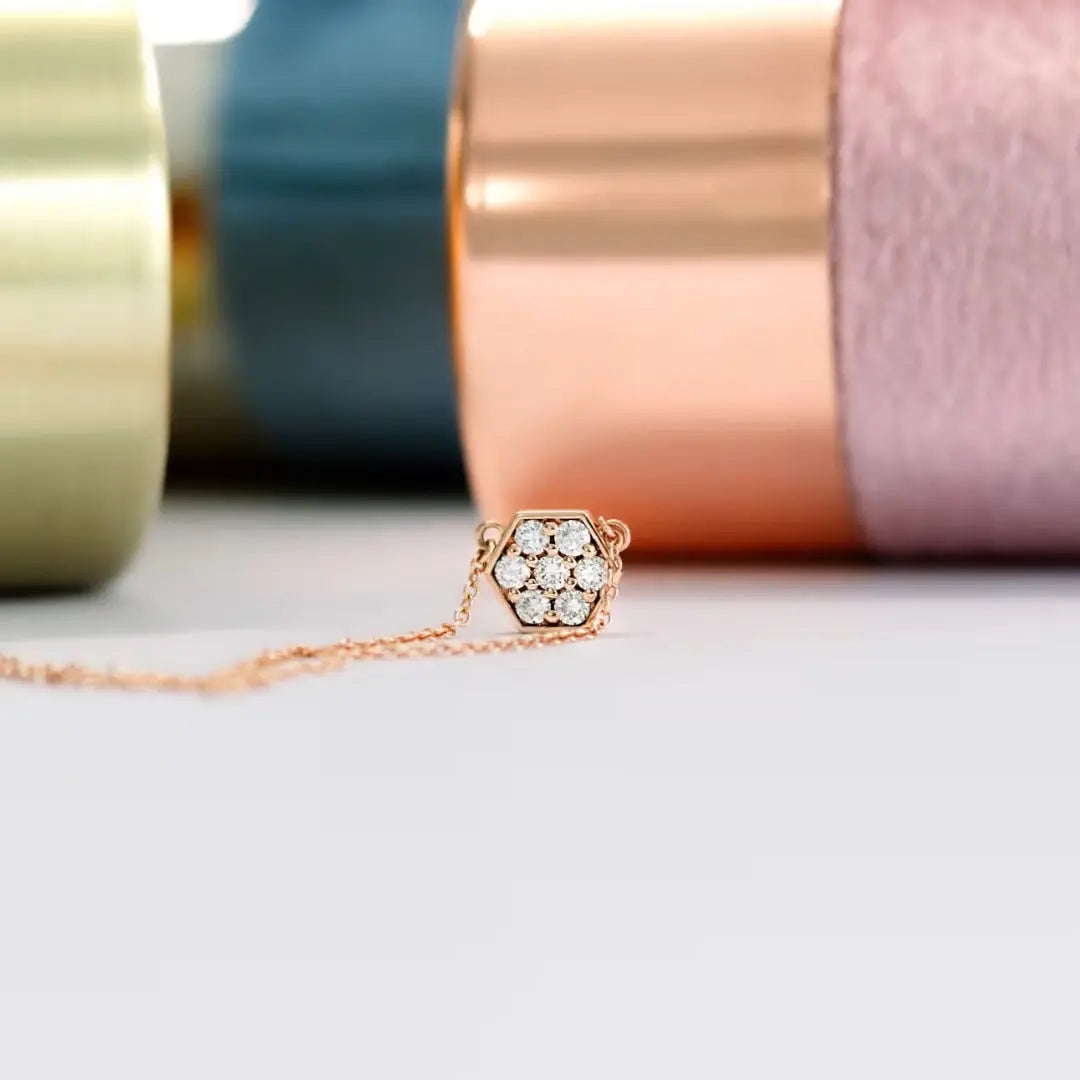 Suitable Round Cut Diamond Necklace Jewel Carts
