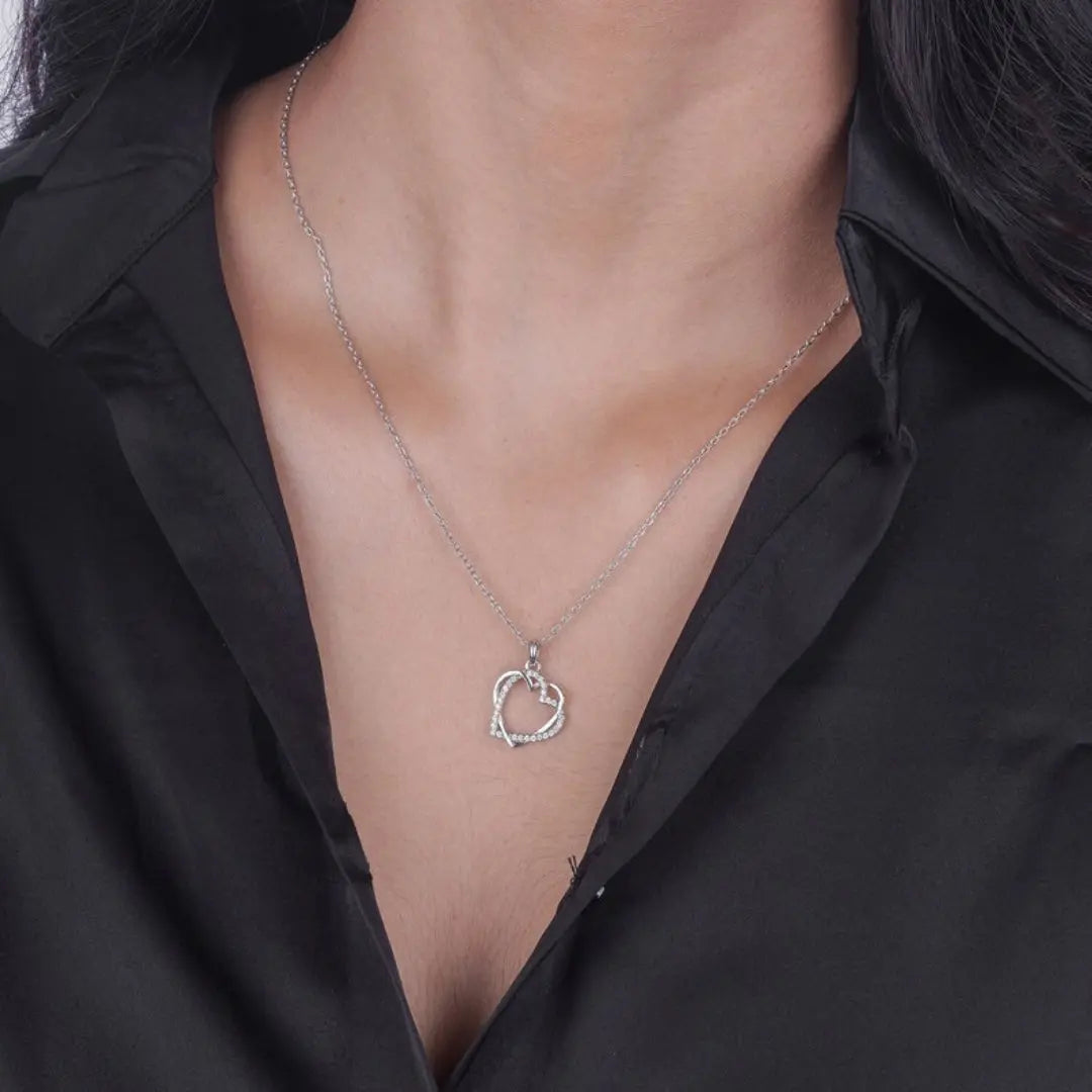 Jangling Round Cut Diamond Necklace Jewel Carts
