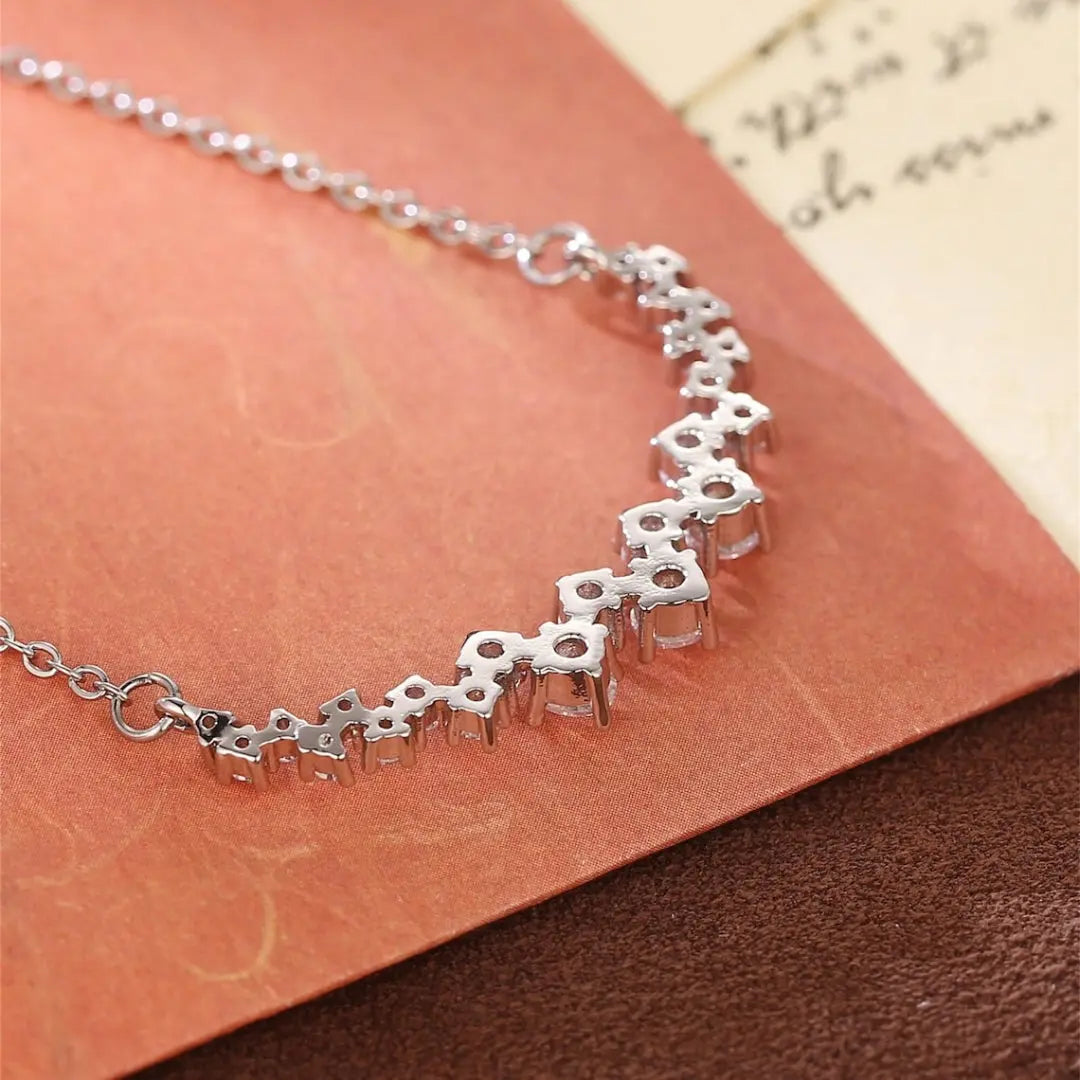 Appropriate 1.20 CT Round Cut Diamond Necklace Jewel Carts