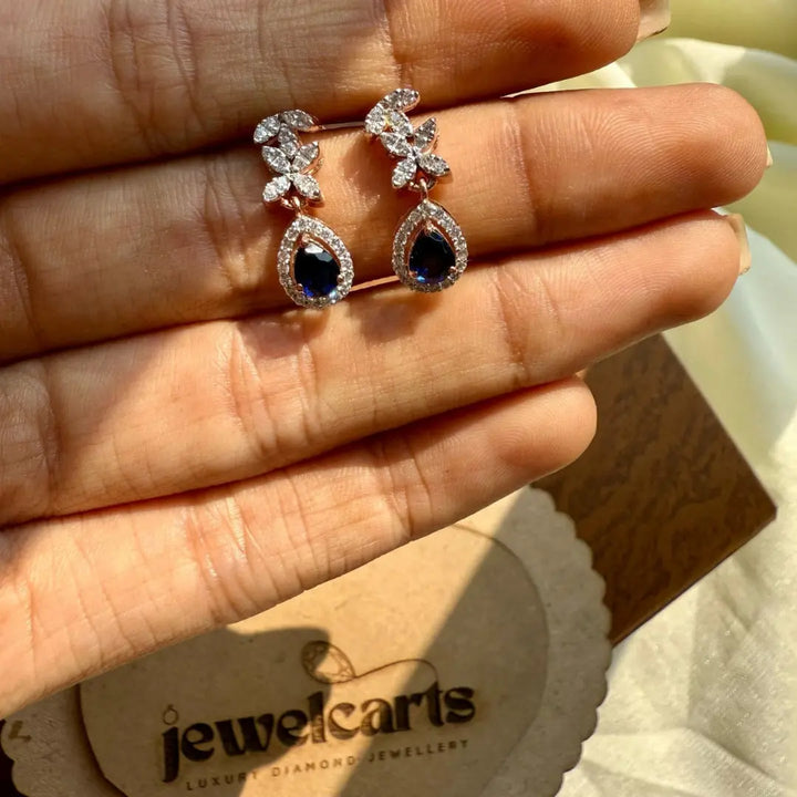 Sophisticated Moissanite Diamond Necklace Set Jewel Carts