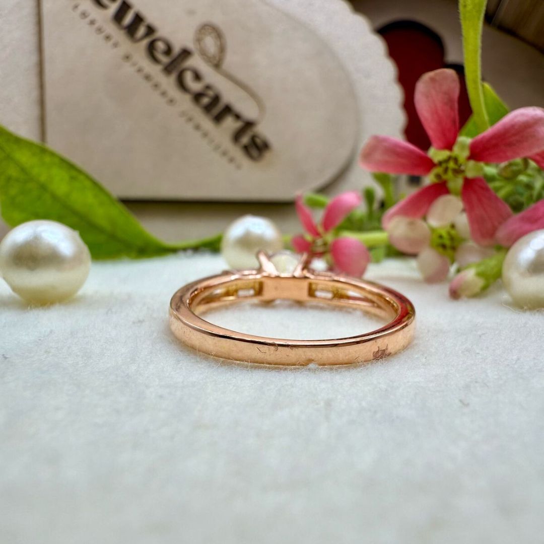 3.34 CT Round Moissanite Wedding Ring with Side Stunning Stones