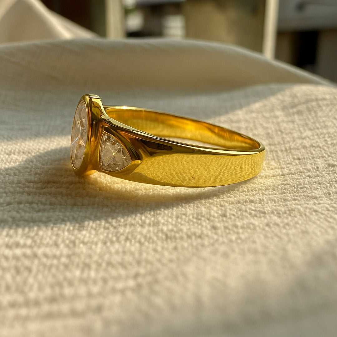 Royal Radiance Oval Cut Ring