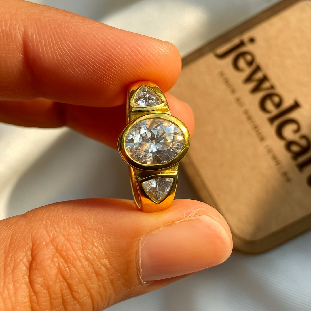 Royal Radiance Oval Cut Ring