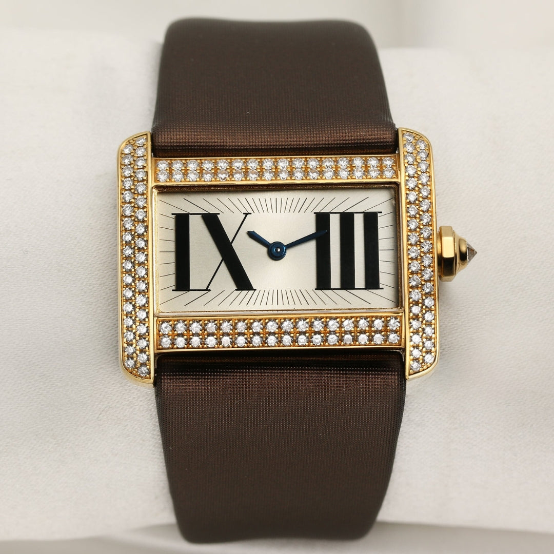 Moissanite 15.00 CT Round Cut Diamond Minimalist Watch Jewel Carts