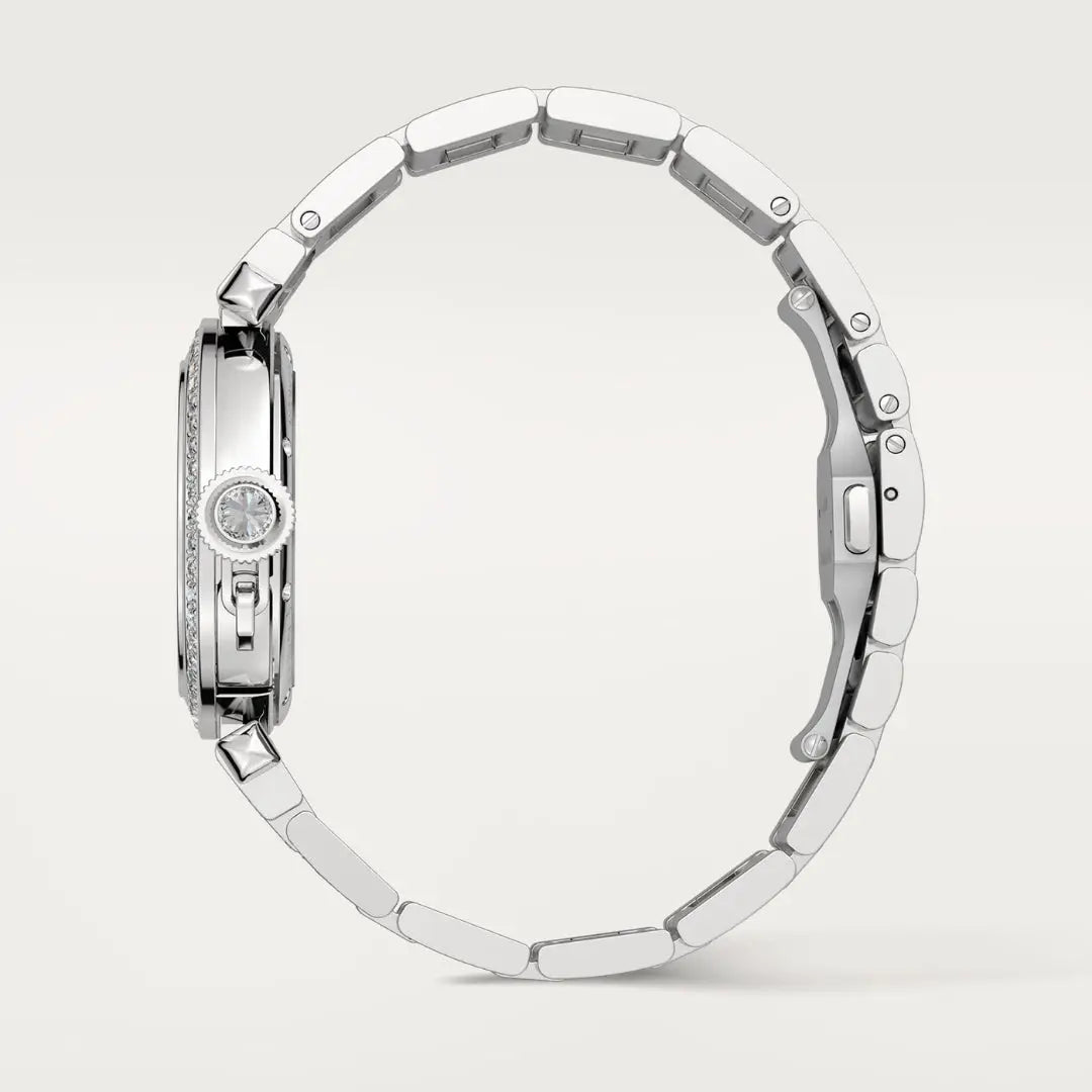 Moissanite 76.40 CT Round Cut Diamond Gothic Watch Jewel Carts