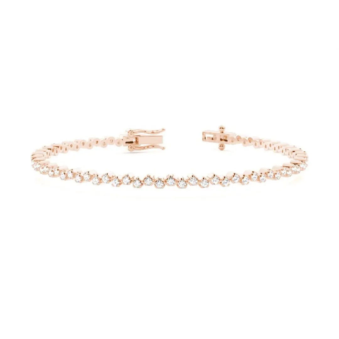 A Round Cut Above – Unique 4.20 CT Lab Grown Diamond Bracelet Jewel Carts