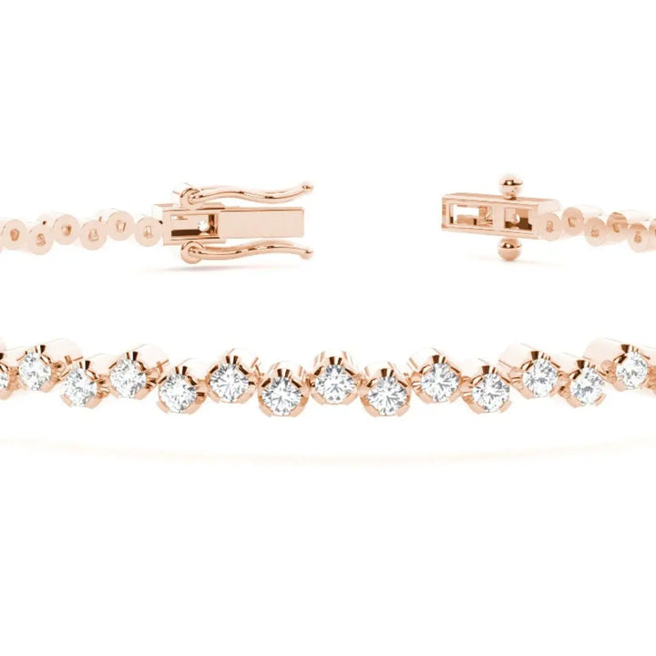 A Round Cut Above – Unique 4.20 CT Lab Grown Diamond Bracelet Jewel Carts