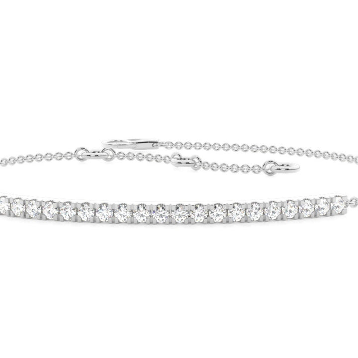 Brilliantly Designed 3.00 CT Round Cut Lab Grown Diamond Bracelet