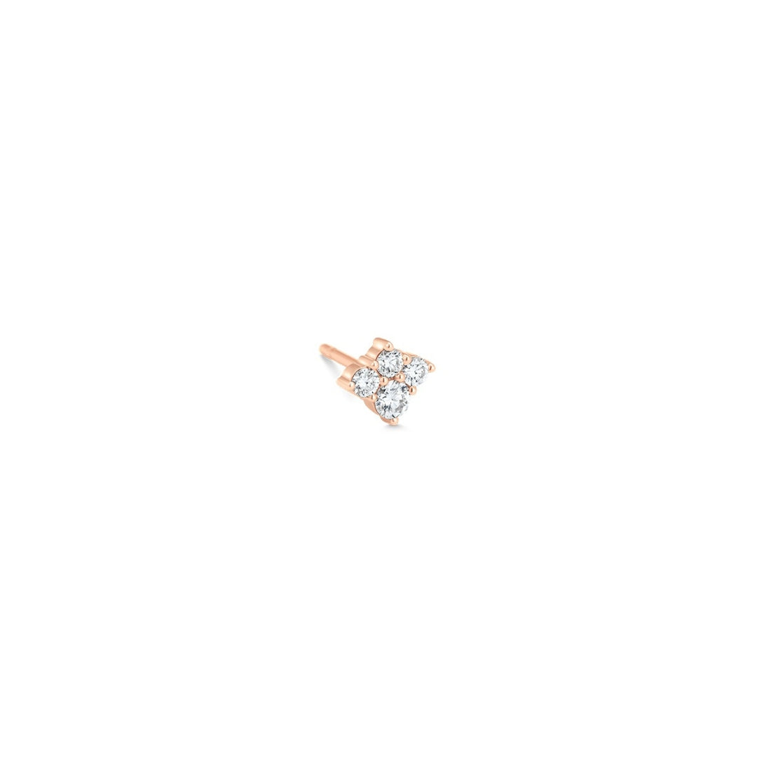 Lab Grown 2.45 CT Round Cut Diamond Fashion Earring