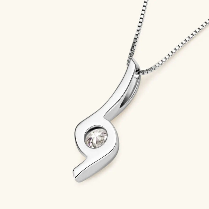 Lab Grown 1.04 CT Round Cut Diamond Victorian Necklace Jewel Carts