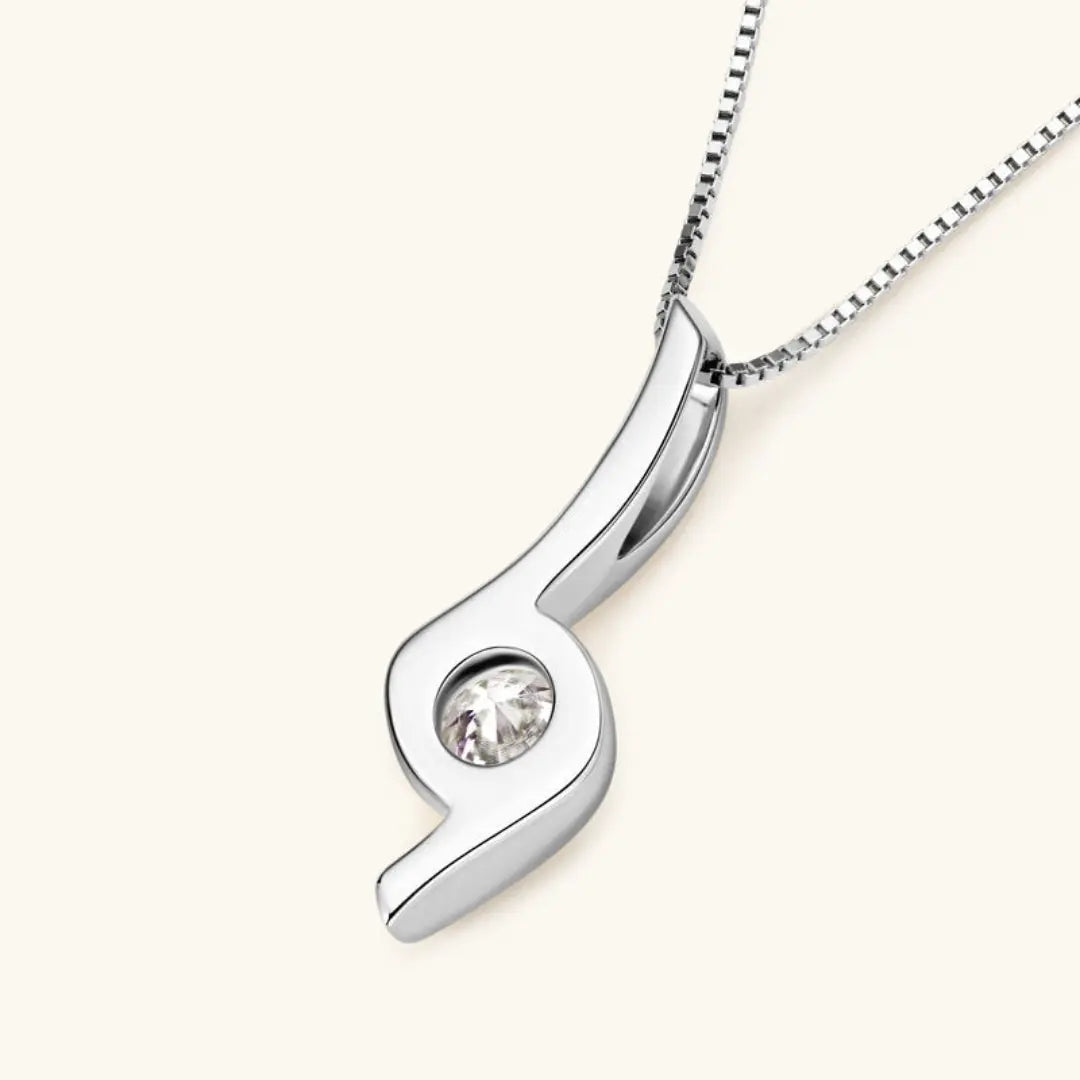 Lab Grown 1.04 CT Round Cut Diamond Victorian Necklace Jewel Carts