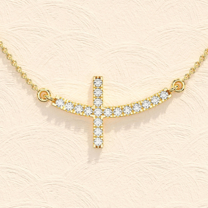 Lab Grown 2.00 CT Round Cut Diamond Victorian Necklace
