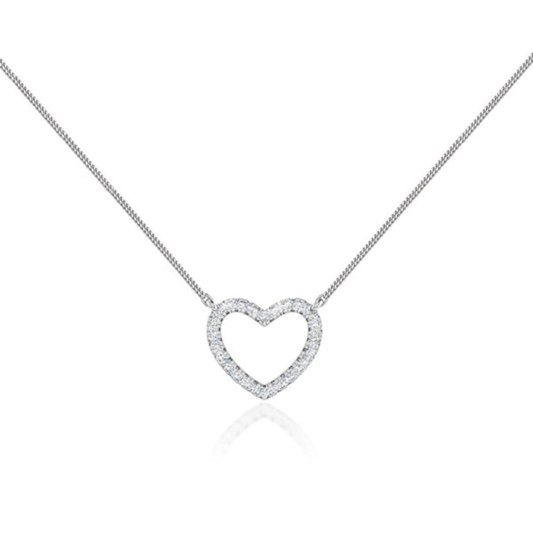 Lab Grown 1.09 CT Round Cut Diamond Celtic Necklace Jewel Carts