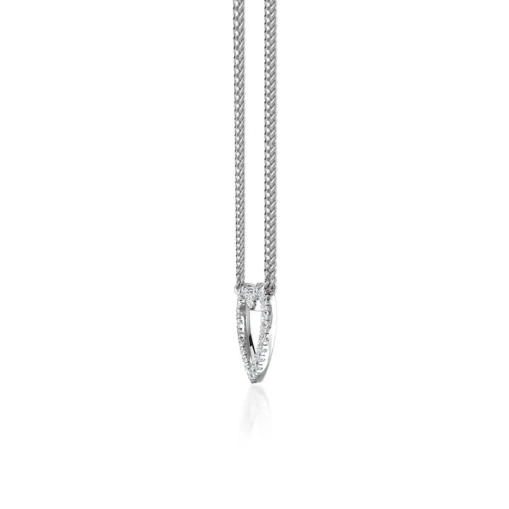 Lab Grown 1.09 CT Round Cut Diamond Celtic Necklace Jewel Carts