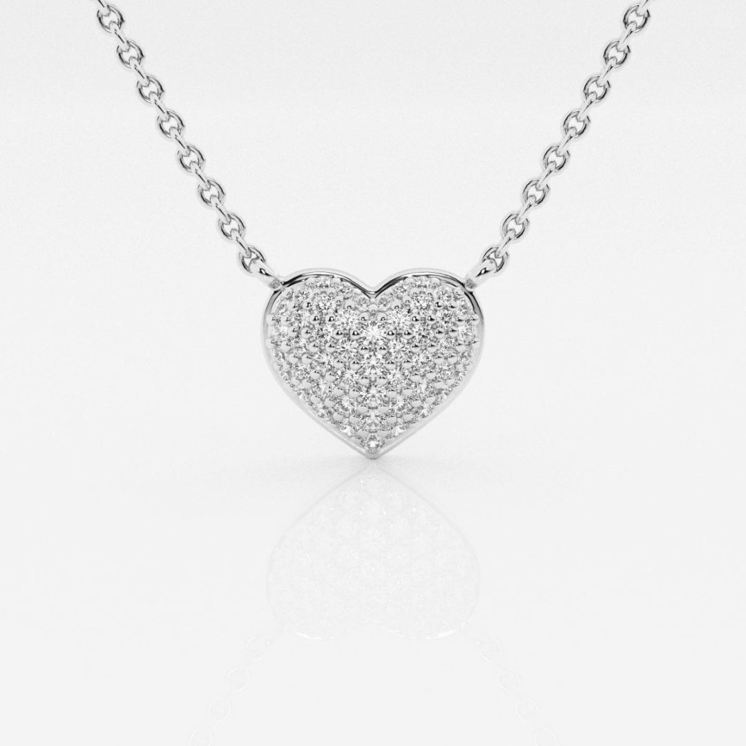 Lab Grown 1.00 CT Round Cut Diamond Celtic Necklace Jewel Carts