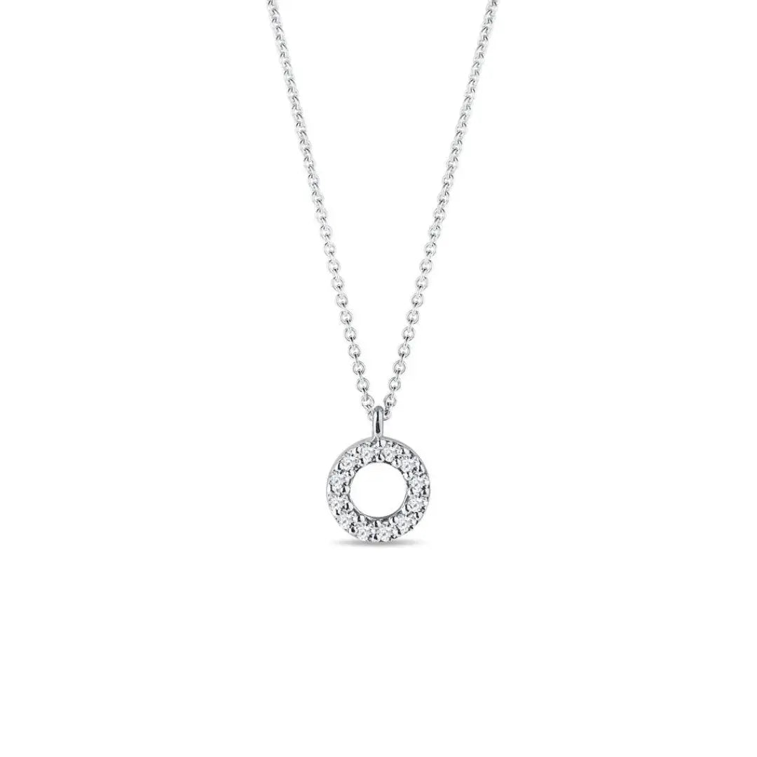 Lab Grown 1.00 CT Round Cut Diamond Boho & hippie Necklace Jewel Carts