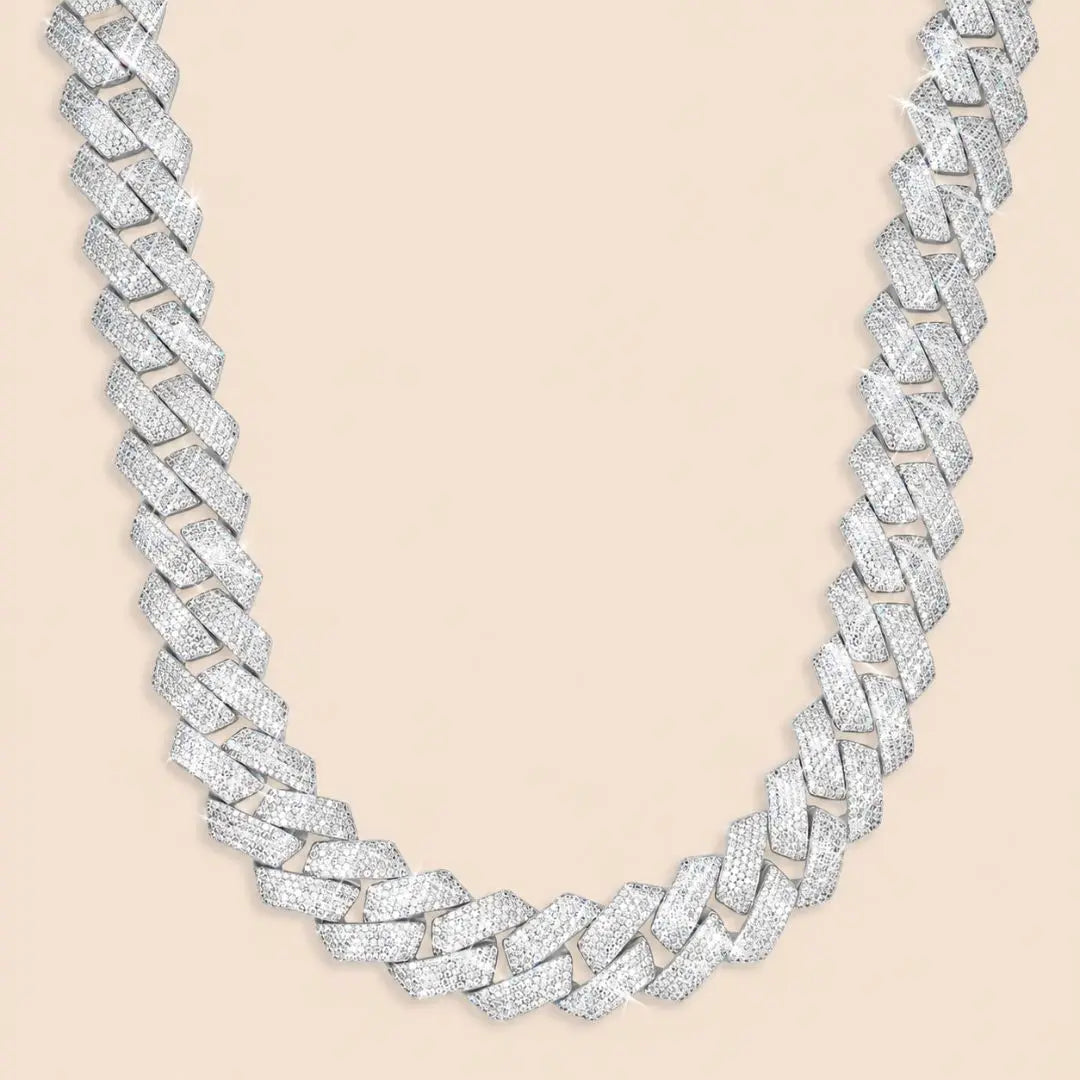 VVS Cuban Link Chain (ALL SIZES) 14K Gold Jewel Carts