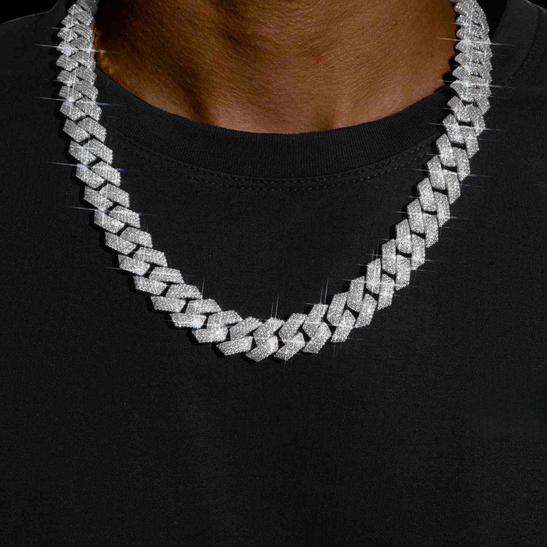 Moissanite Essentials Jewelry Bundle Neck View