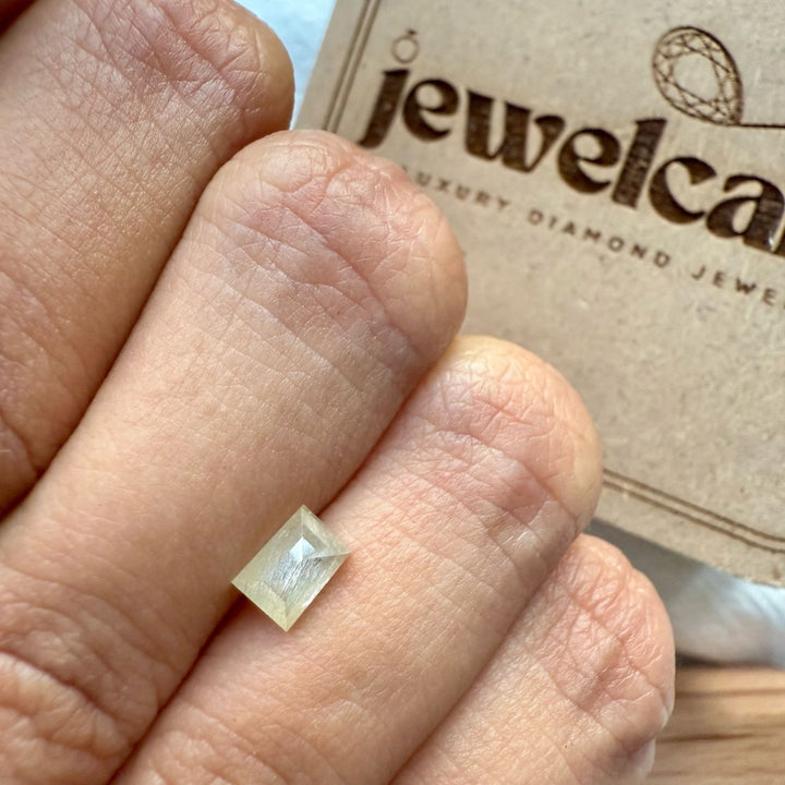 Salt and Pepper 1.08 CT Baguette Shape Loose Diamond