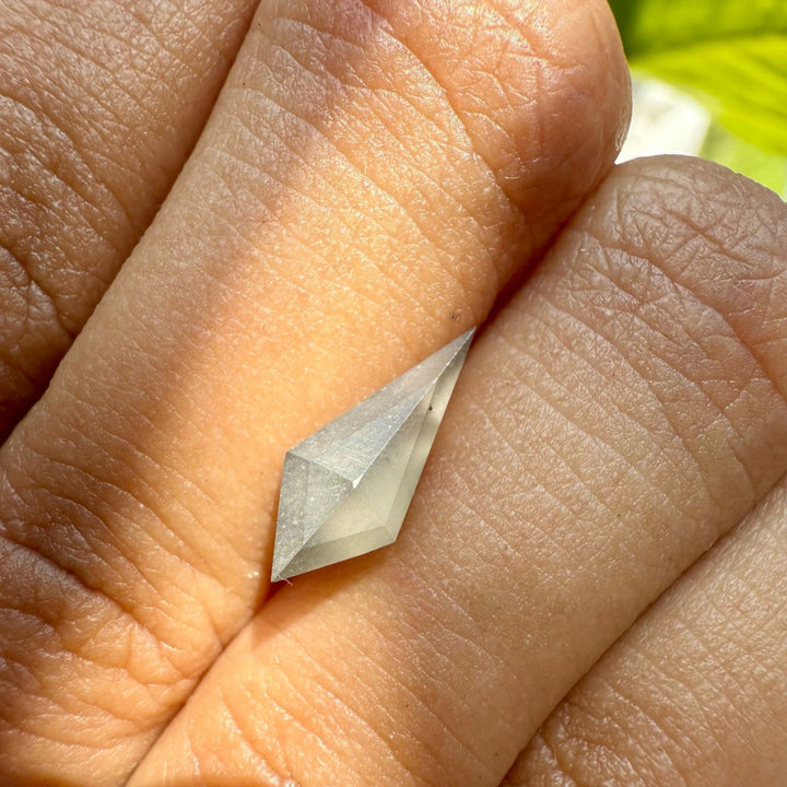 Salt and Pepper 2.14 CT Kite Shape Loose Diamond
