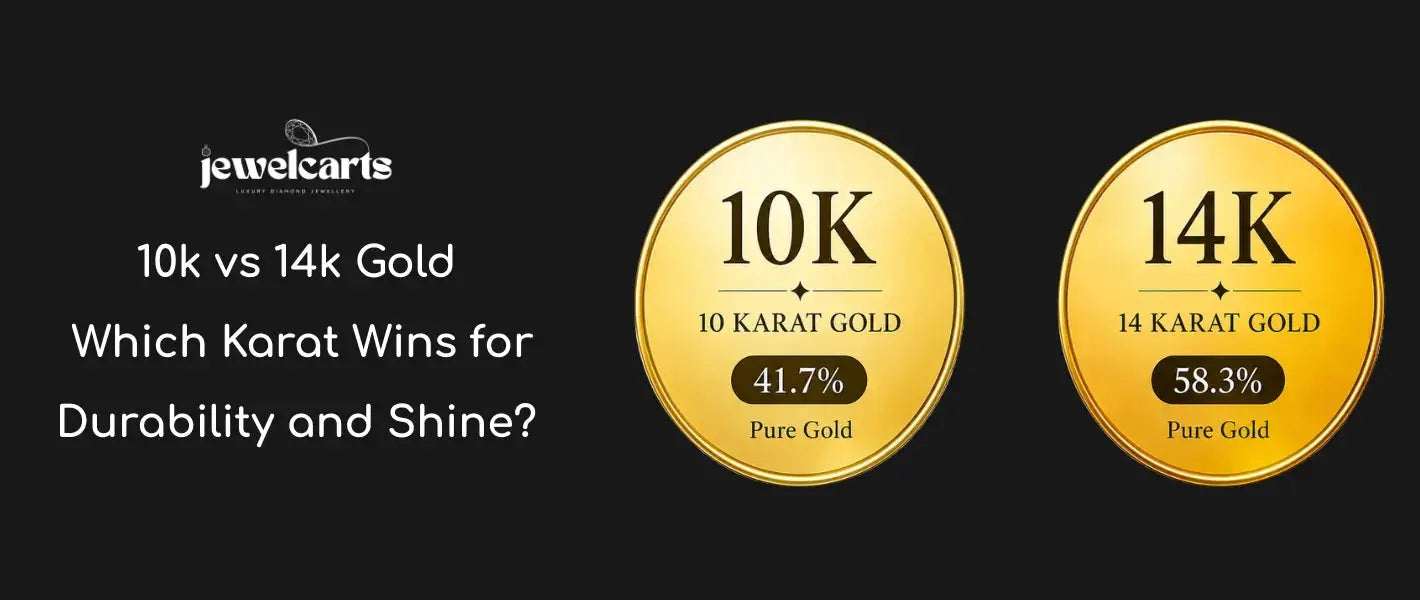 Compare 10k and 14k gold on durability, color, price, and skin sensitivity to find the right karat for your next jewelry purchase.