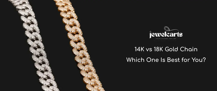 Compare 14K and 18K gold chains on purity, color, durability, price, and resale value to find the right karat for your next gold chain purchase.