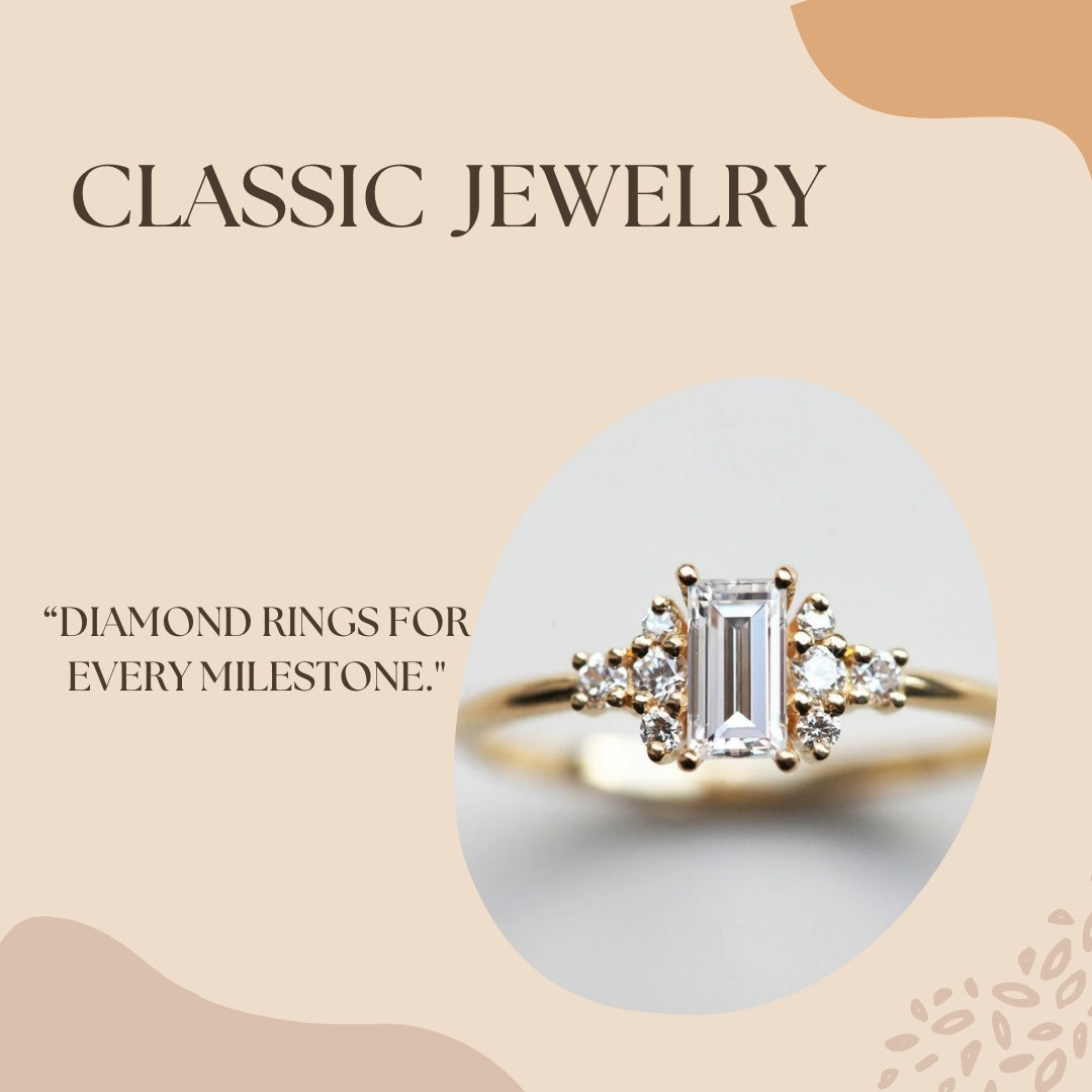 Diamond Rings for Girls: A Stylish Step into Womanhood