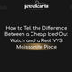 How to Tell the Difference Between a Cheap Iced Out Watch and a Real VVS Moissanite Piece