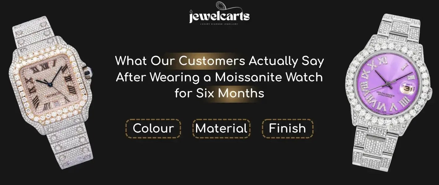 What Our Customers Actually Say After Wearing a Moissanite Watch for Six Months