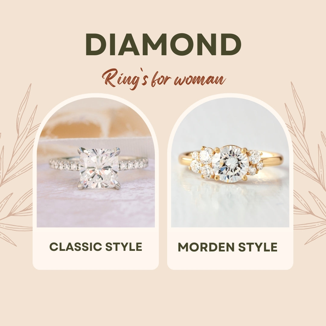 Diamond Rings for Women: The Difference Between Classic and Modern Styles