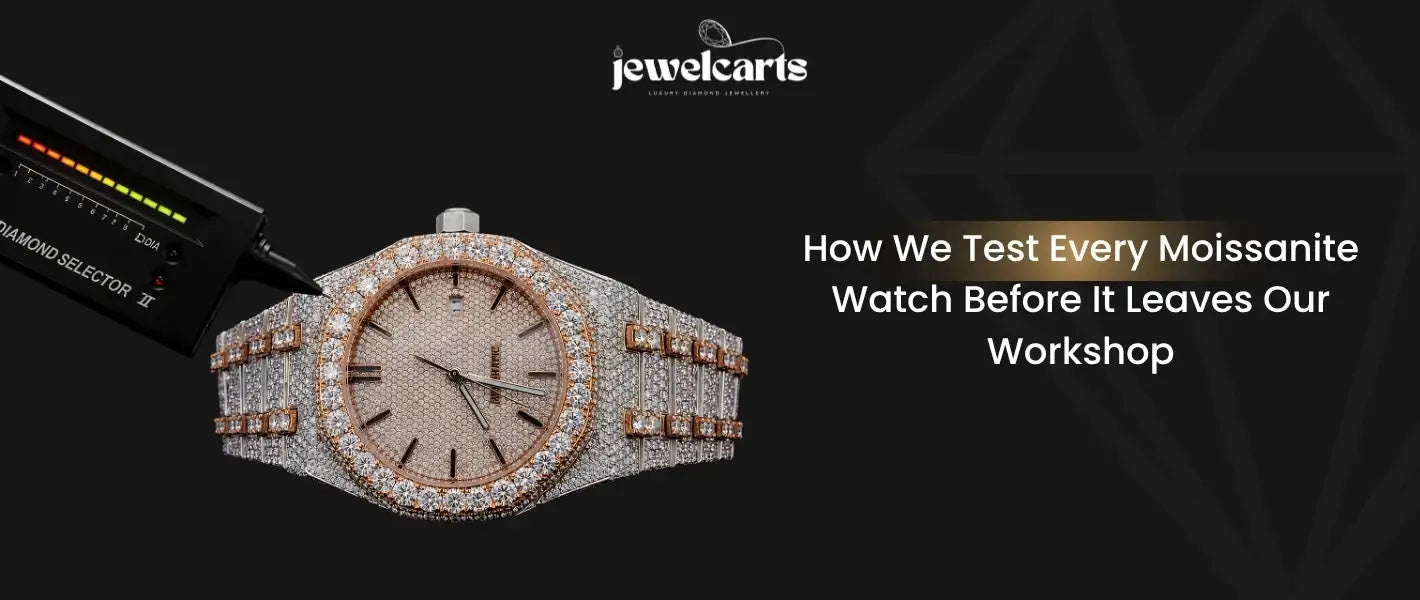 How We Test Every Moissanite Watch Before It Leaves Our Workshop