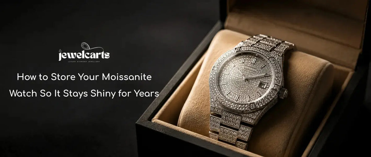 How to Store Your Moissanite Watch So It Stays Shiny for Years