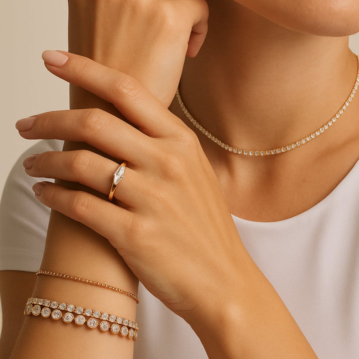 How to Wear Diamond Jewelry Casually
